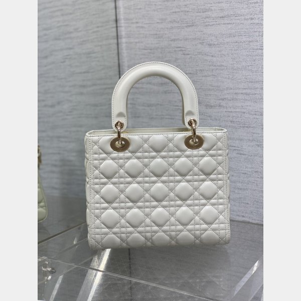 Fashion Christian Dior Lady Dior Top Quality 24CM Fake Bag