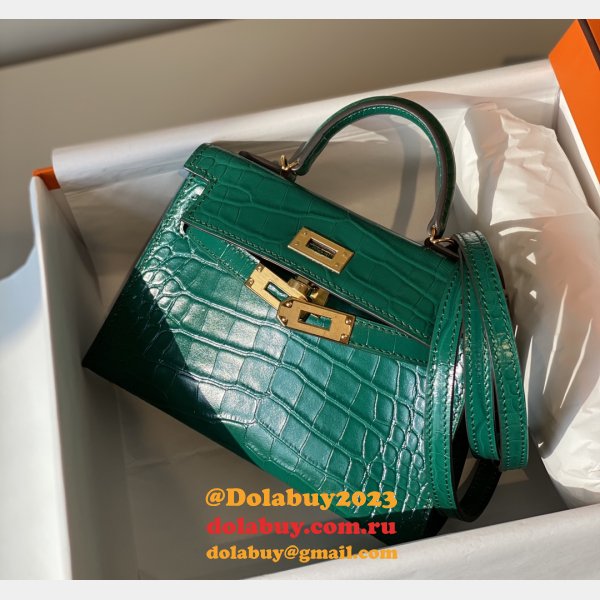 Best Hermes Mini Kelly 1:1 Replica 19CM Handbags
