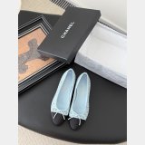 Best CC TWEED Ballerina Flats