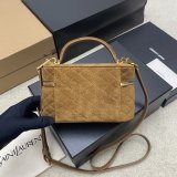 Saint Laurent YSL Gany Vanity Diamond-quilted Bag 766731
