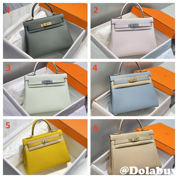Buy Designer Replica Hermes Kelly 25/28CM Togo Bags Online