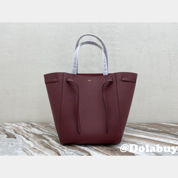 Céline Cabas Wine Red Phantom Luggage Phantom Luggage