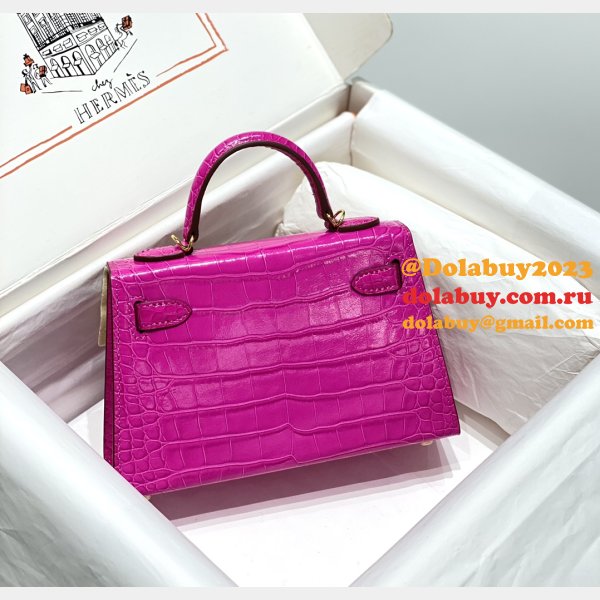 Best Hermes Mini Kelly 1:1 Replica 19CM Handbags