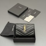 CASSANDRE MATELASSE small envelope wallet in grain leather