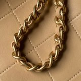 Luxury 1:1 Quilted Suede AS59706 Maxi Hobo Chain Bag