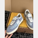 Fendi Match Suede Sneakers