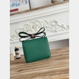 Top quality Hermes handmade Stiching Constance Bag 18CM