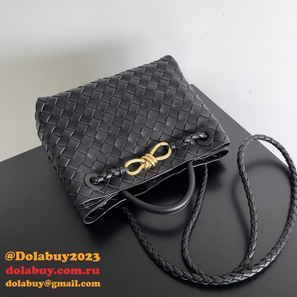 BOTTEGA VENETA ANDIAMO Small 25cm Bag Leather Strap