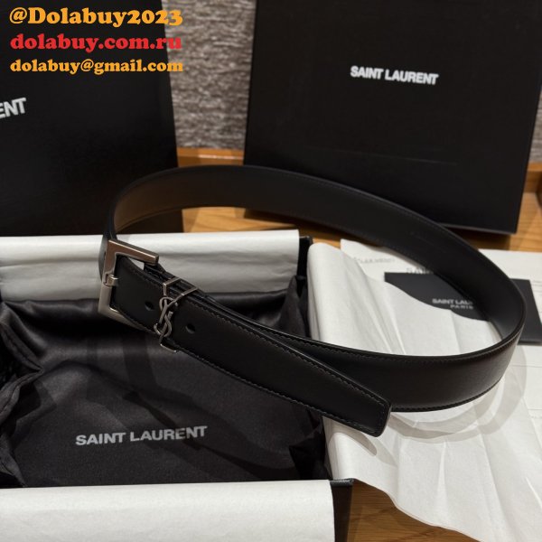 Designer SAINT LAURENT BELT 20MM/30MM