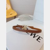 Wholesale Loewe Women Belt 1:1 Mirror Smooth 1.5cm Width