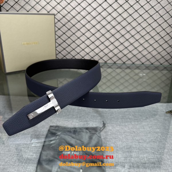 TOM FORD Reversible T Men Belt 38mm