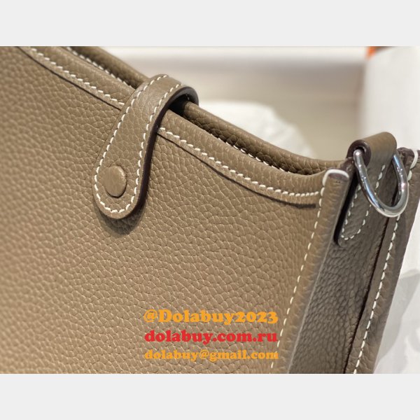 Replica Hermes Evelyne Top Quality Online Store elephant grey