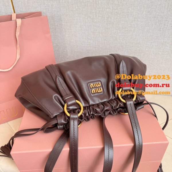 Luxury MIU MIU Underarm Dumpling Handbag 5BG306