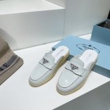 Wholesale Replica Prada 1:1 Designer Saint-Tropez Loafers Shoes