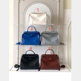 Large Loewe  Amazona 180 bag in croco calfskin