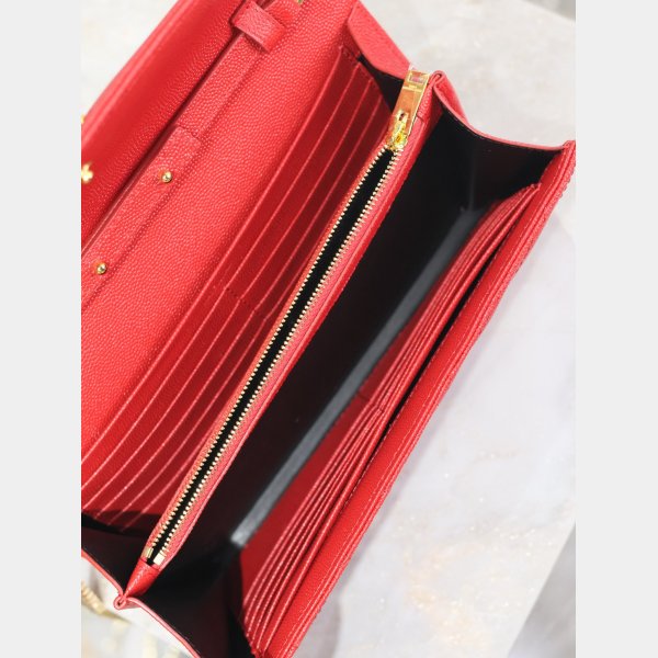Quality YSL Designer 393953/377828 Caviar Leather Envelope Bag