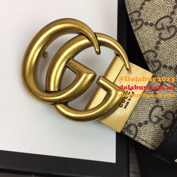 Gucci Belt With Double G Buckle 38mm Fashion