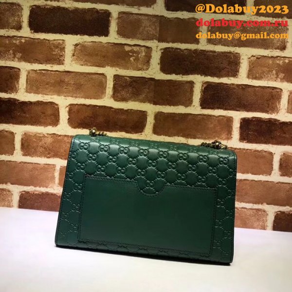 Replica 7 Star Gucci Padlock medium GG shoulder 409486 bag