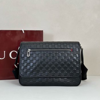 Gucci GG Emblem Medium Crossbody Messenger For Men 850235 Bag