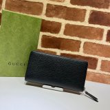 Gucci Best Replica 456117 GG Marmont zip around wallet