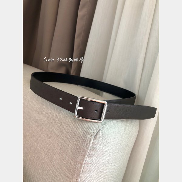 Share Replica Hermes H Belt Reversible Leather 32mm Online