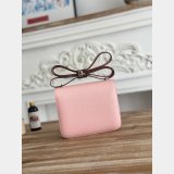 Luxury Hermes handmade Stiching Constance Bag 18CM