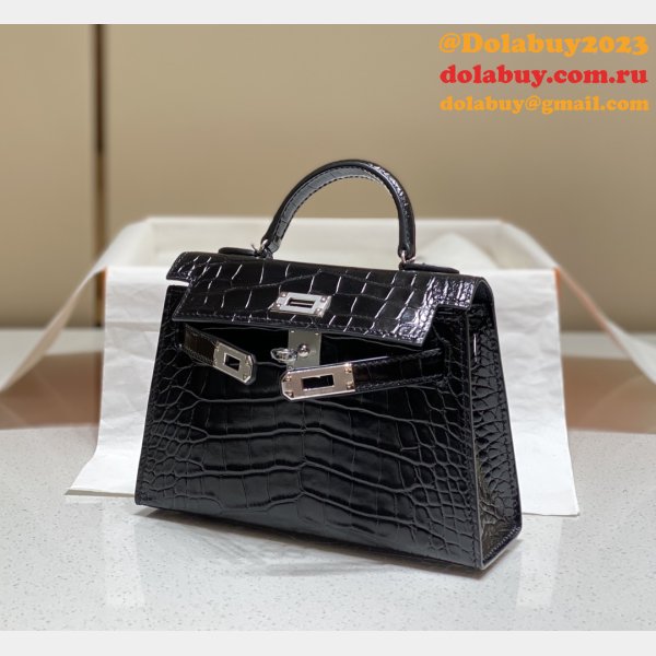 Best Hermes Mini Kelly 1:1 Replica 19CM Handbags