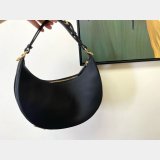 Best Fendi Fendigraphy leather shoulder hobo bag