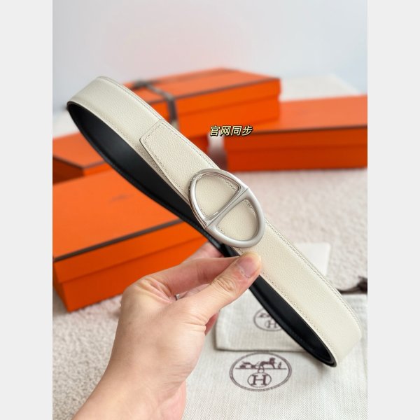 Hermes D Ancre Reversible Belt 32MM