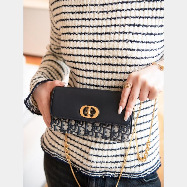 Luxury Designer Christian Dior Caro #5831 Women Handbags