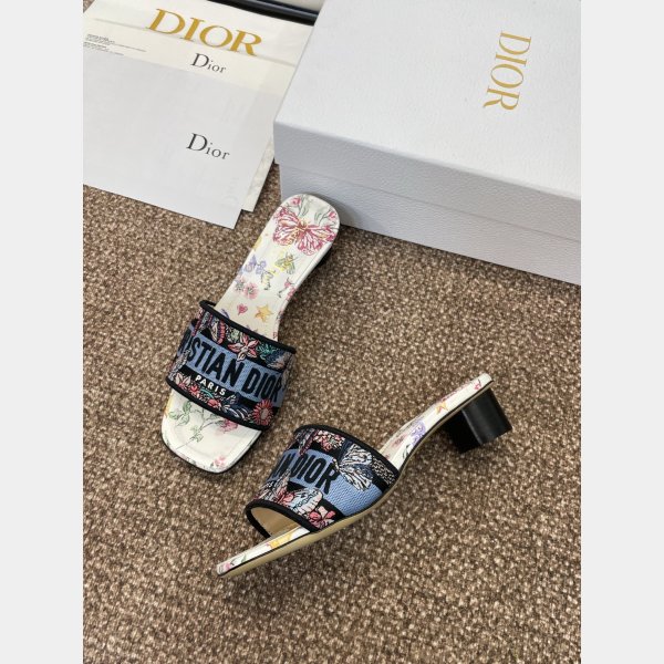 Top Quality DIOR Dway Slide Women Shoes