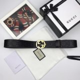 Fake Gucci 37MM Double G leather Replica belt