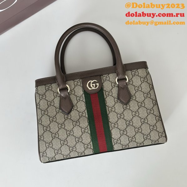Cheap 836840 Gucci Ophidia Small Tote GG Canvas Bag