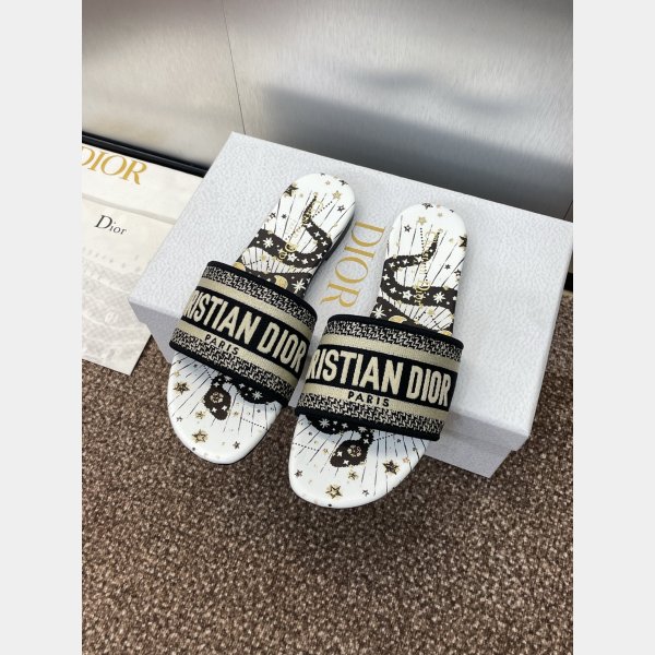 7 Star Dior Dway Slide Flat