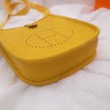 Hermes Evelyne Yellow Messenger Medium Bag replica