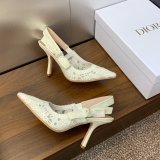 7 Star dior Macrame J'ADIOR PUMP SANDALS