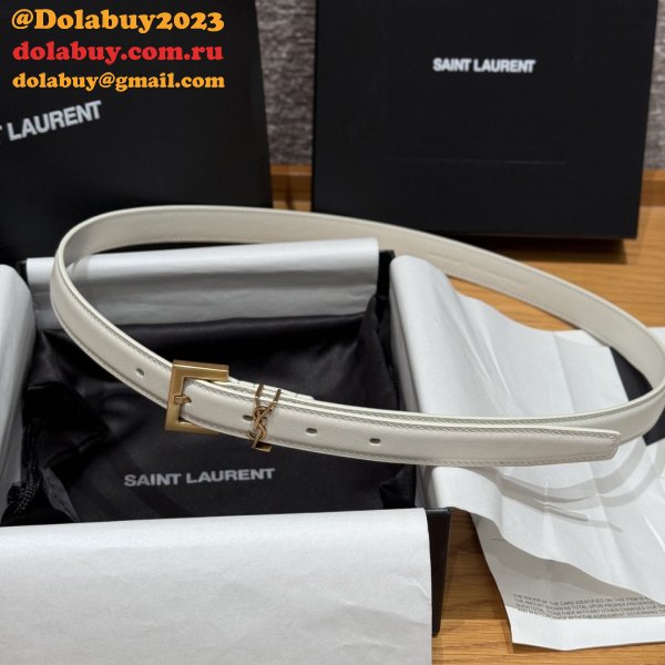 Designer SAINT LAURENT BELT 20MM/30MM