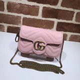 Gucci Marmont Fashion Mini Chevron bag 476433