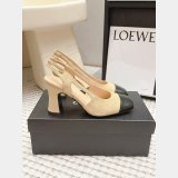 CC 2026 HIGH HEEL WOMEN Slingbacks Suede