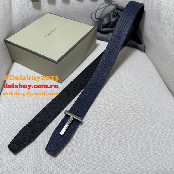 Tom Ford Reversible T Buckle Belt