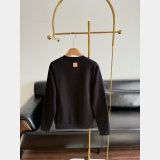 LV SS26 Embroidered Long-Sleeved Sweatshirt