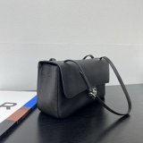 Top Quality Grained Calfskin Small Souplissimo Maxi Flap 6231 Bag