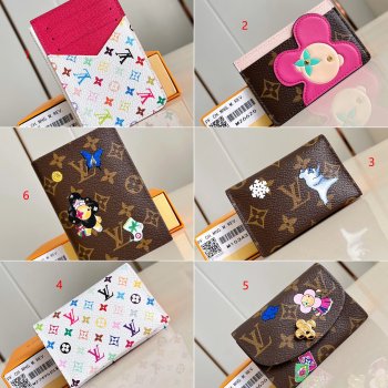 Louis Vuitton M27706/M27495/M15343/M26625/M26627/M26626 Card Holder Wallet