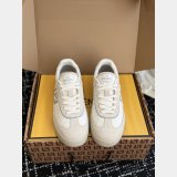 Fendi Match Suede Sneakers