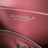 Top Quality Grained Calfskin Small Souplissimo Maxi Flap 6231 Bag