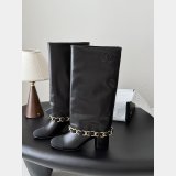 CC 25K Chain-detail knight boots