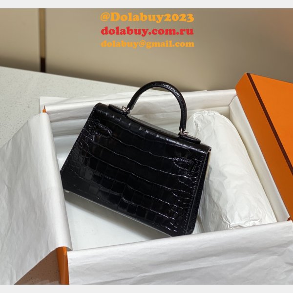 Best Hermes Mini Kelly 1:1 Replica 19CM Handbags