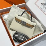 Top Hermes human handmade stiching mini Kelly bag 2026