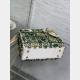 Dior mini Lady bag collection Green