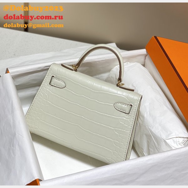 Best Hermes Mini Kelly 1:1 Replica 19CM Handbags